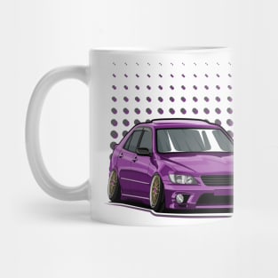 Purple spot Mug